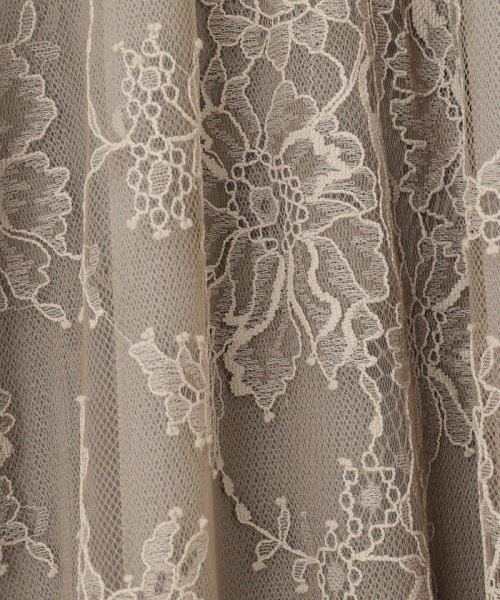 レースフレアスカート 