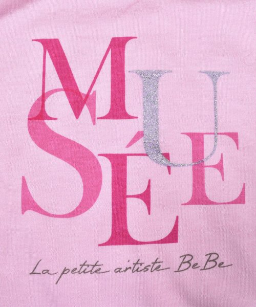 BeBe(ベベ)/【お揃い】チェック肩リボンフレア袖Tシャツ(90~150cm)/img15