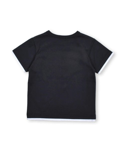 BeBe(ベベ)/ペイントプリントレイヤード風Tシャツ(90~150cm)/img14