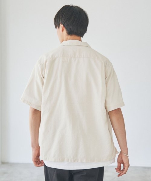 coen(coen)/ハニカムオープンカラーシャツ/img18