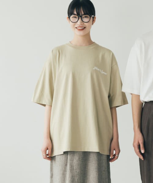 URBAN RESEARCH DOORS(アーバンリサーチドアーズ)/『ユニセックス』FORK&SPOON　チェーンステッチロゴTシャツ/img22