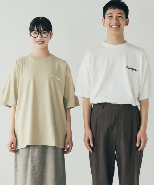 URBAN RESEARCH DOORS(アーバンリサーチドアーズ)/『ユニセックス』FORK&SPOON　チェーンステッチロゴTシャツ/img23