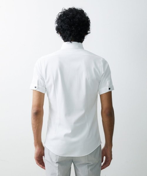 MICHEL KLEIN HOMME(ミッシェルクランオム)/【2023年モデル】《日本製》イージーケア半袖ドレスシャツ/img07