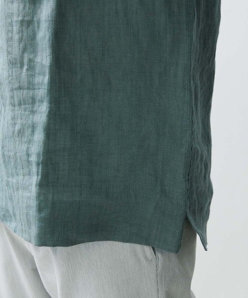 MICHEL KLEIN HOMME(ミッシェルクランオム)/《日本製》7分袖カプリシャツ/img06