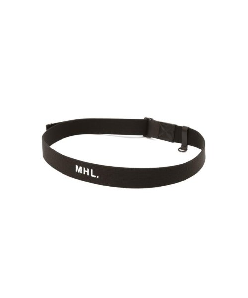 MHL.(エムエイチエル)/D RING WEBBING BELT/img01