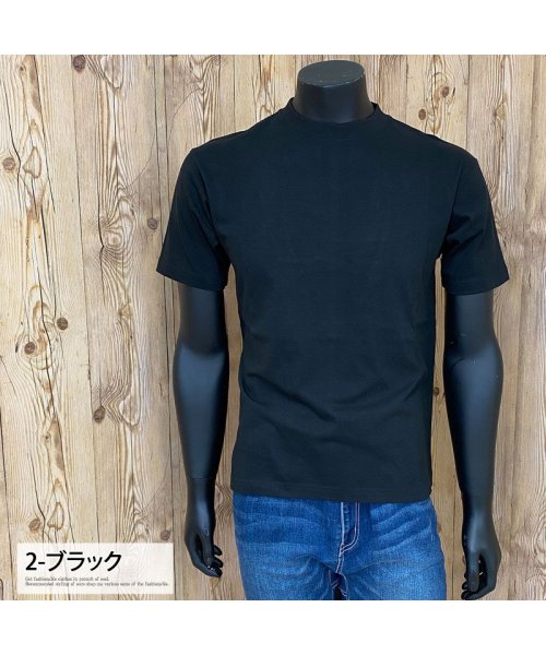 TopIsm(トップイズム)/AVIREX アビレックス Tシャツ メンズ 半袖 ヘビーウェイト コットン 天竺100％ クルーネック 半袖Tシャツ 無地 デイリーインナー カットソー 春夏/img04