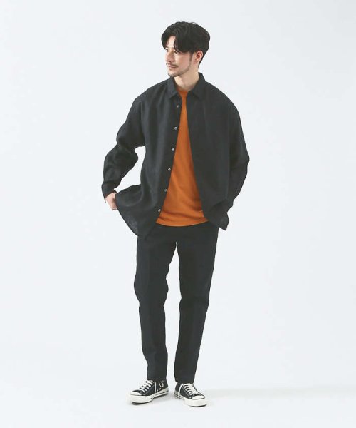 ABAHOUSE(ABAHOUSE)/【LUXE Linen Solaro】長袖 リネンシャツ/img02