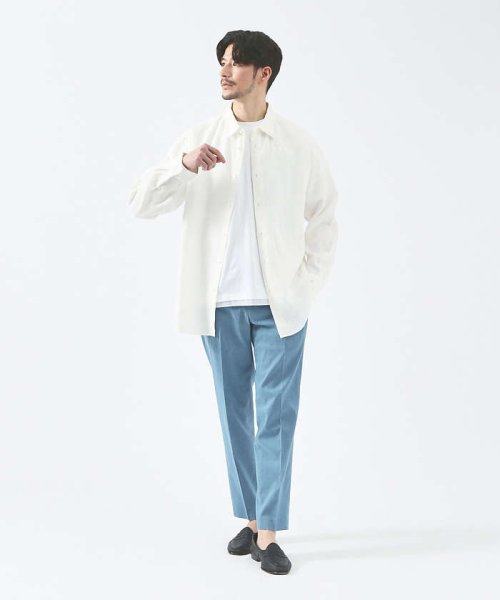 ABAHOUSE(ABAHOUSE)/【LUXE Linen Solaro】長袖 リネンシャツ/img12