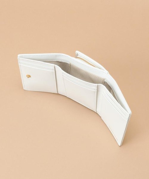 ラメレザービジュー ミニ財布 