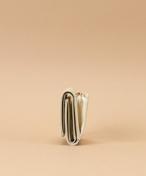 ラメレザービジュー ミニ財布 