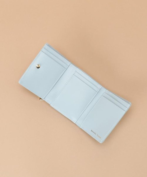 ラメレザービジュー ミニ財布 
