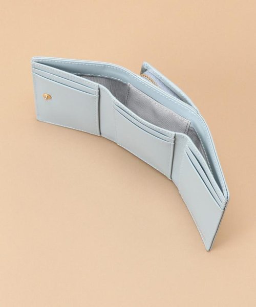 ラメレザービジュー ミニ財布 