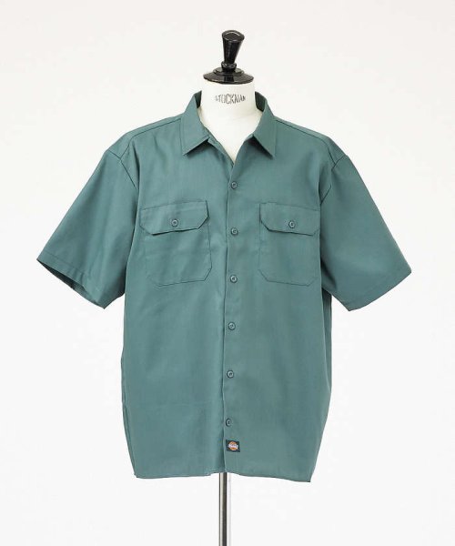 ABAHOUSE(ABAHOUSE)/Dickies /ディッキーズ　short sleeve shirt　定番157/img25