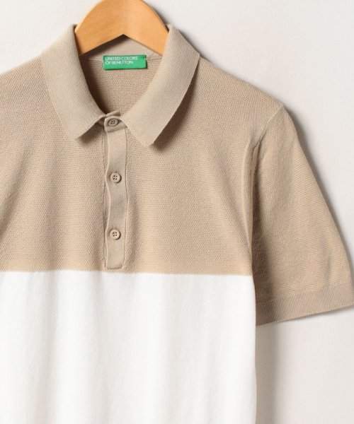 BENETTON (mens)(ベネトン（メンズ）)/コットンニットポロシャツ/img05