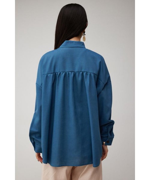 AZUL by moussy(アズールバイマウジー)/BACK GATHER SHIRT/img24