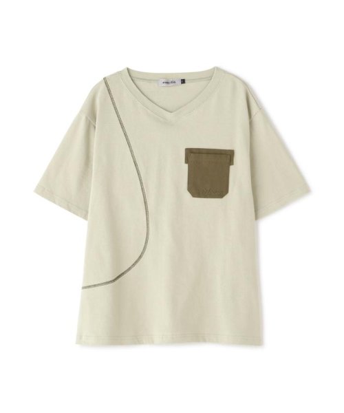 AVIREX(AVIREX)/SWITCHING POCKET T－SHIRT/ スイッチングポケットTシャツ/img10