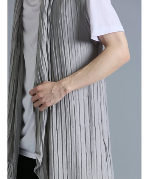 semanticdesign(セマンティックデザイン)/ドレープ ノースリカーディガン 半袖 メンズ Tシャツ カットソー カジュアル インナー ビジネス ギフト プレゼント/img08