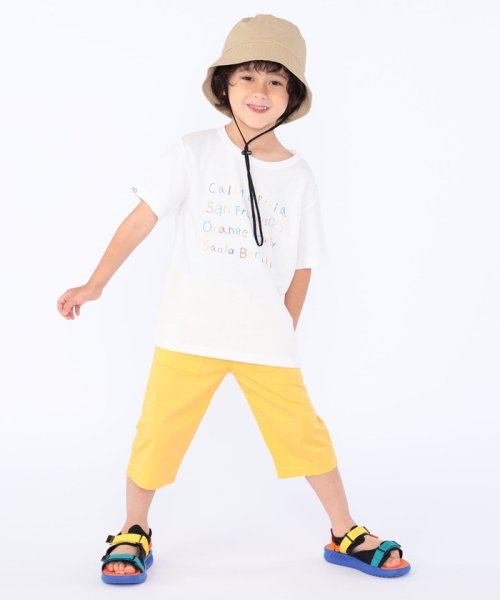 SHIPS KIDS(シップスキッズ)/SHIPS KIDS:100～130cm / カラー 6分丈 ショーツ/img01