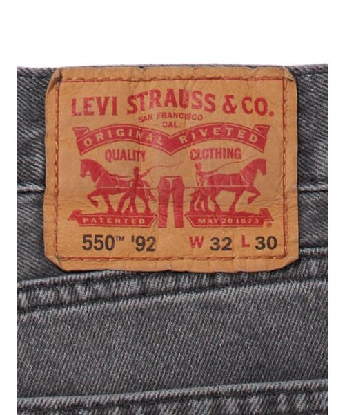 Levi's(リーバイス)/550（TM）'92 リラックステーパードジーンズ グレー WORN IN/img12