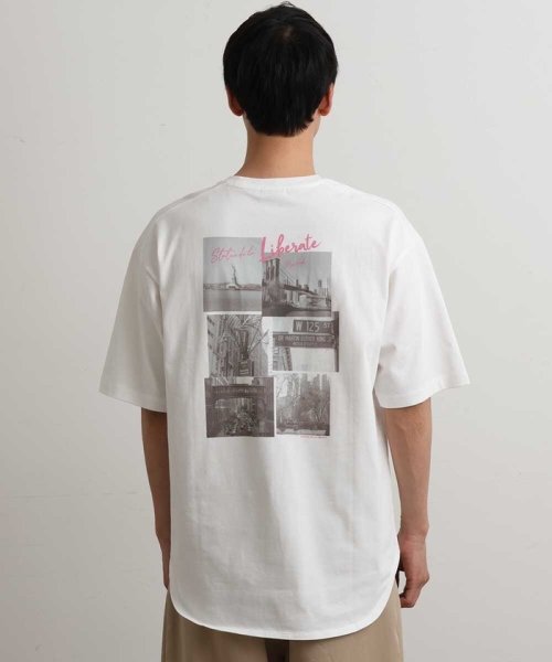 a.v.v (MEN)(アー・ヴェ・ヴェメンズ)/【接触冷感】NYフォトロングTシャツ(TRAVELシリーズ）/img07