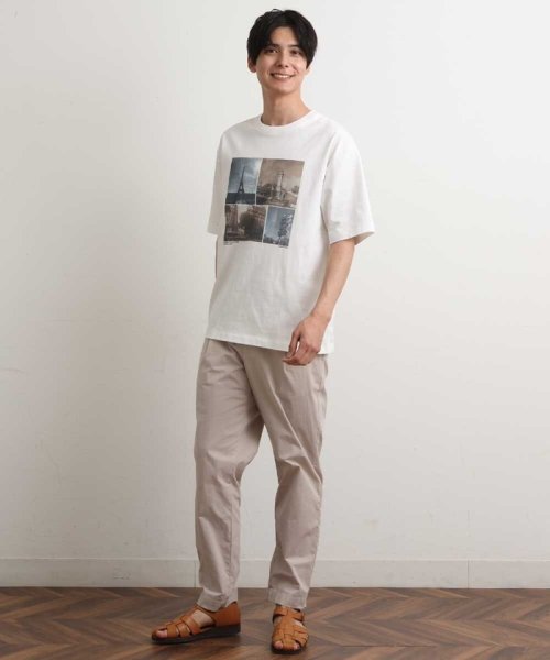 a.v.v (MEN)(アー・ヴェ・ヴェメンズ)/【接触冷感】PARISフォトワイドTシャツ(TRAVELシリーズ）/img06