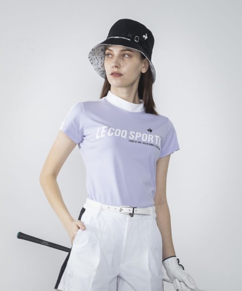 le coq sportif GOLF (ルコックスポルティフ（ゴルフ）)/【RIJOUME/リジューム】モックネック半袖シャツ (吸汗速乾/ストレッチ/UV CUT(UPF50+)/DESCENTE ECO/再生材 /img12