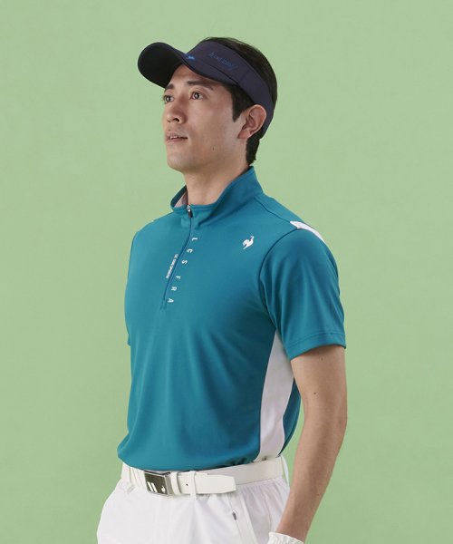 le coq sportif GOLF (ルコックスポルティフ（ゴルフ）)/サンスクリーン ハーフジップ半袖シャツ【アウトレット】/img07