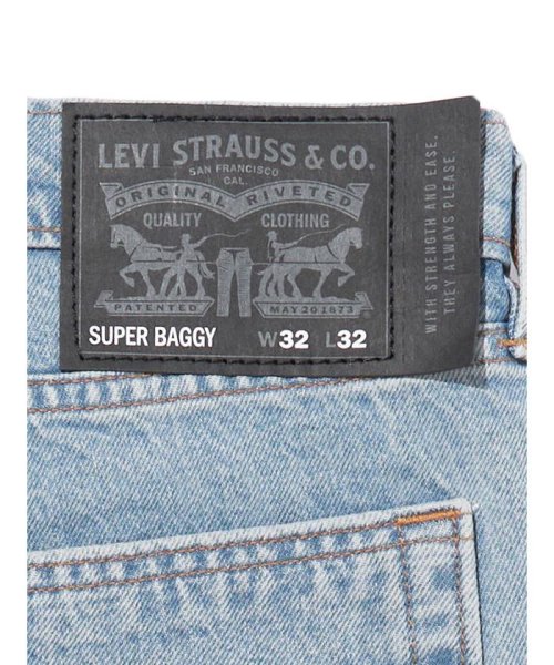 Levi's(リーバイス)/Levi's/リーバイス SKATE SUPER BAGGY バギージーンズ ライトインディゴ VERTIGO BLUE RINSE/img12