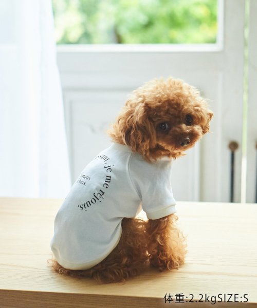 ROPE PICNIC PASSAGE(ロペピクニック パサージュ)/【DOG】リンクコーデ/photo&logo Tシャツ/img21