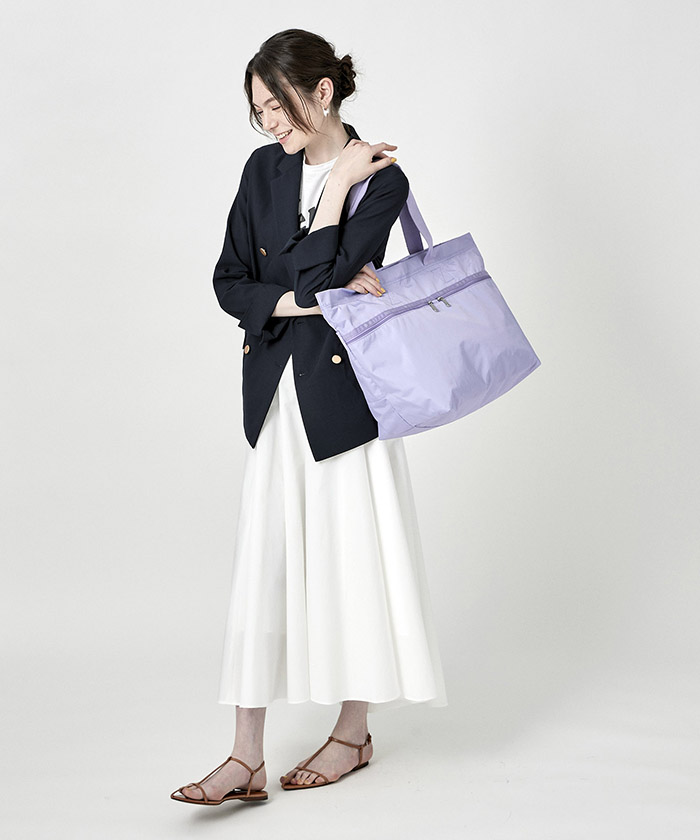 CARLIN ZIP TOP TOTE BAGラベンダー(505278220) | LeSportsac