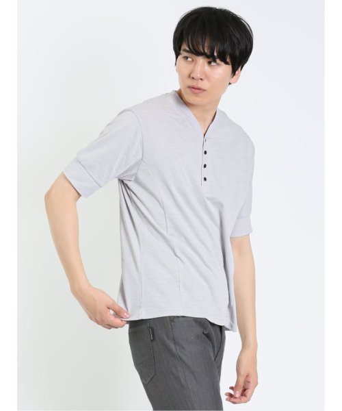 TAKA-Q(タカキュー)/カモジャガード Yヘンリー 半袖 メンズ Tシャツ カットソー カジュアル インナー ビジネス ギフト プレゼント/img13