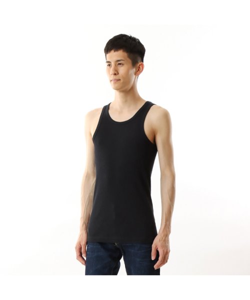 MAC HOUSE(men)(マックハウス（メンズ）)/Hanes ヘインズ リブタンクトップ HM2－X201/img06