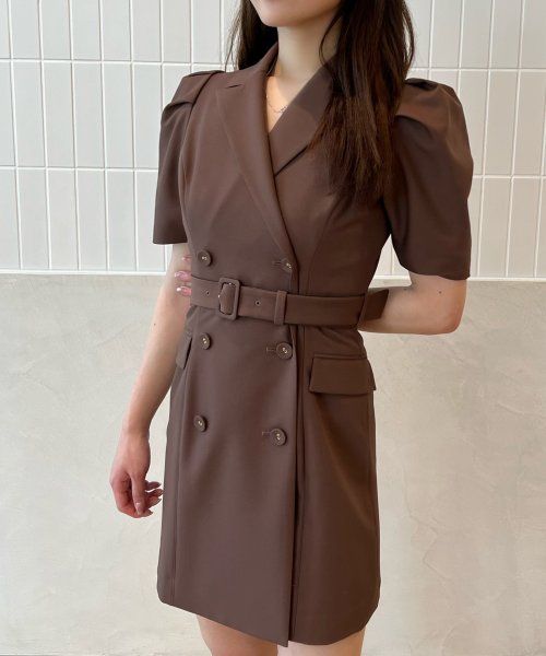 エイミーイストワール(eimy istoire) |GRACE JACKET MINI DRESS 