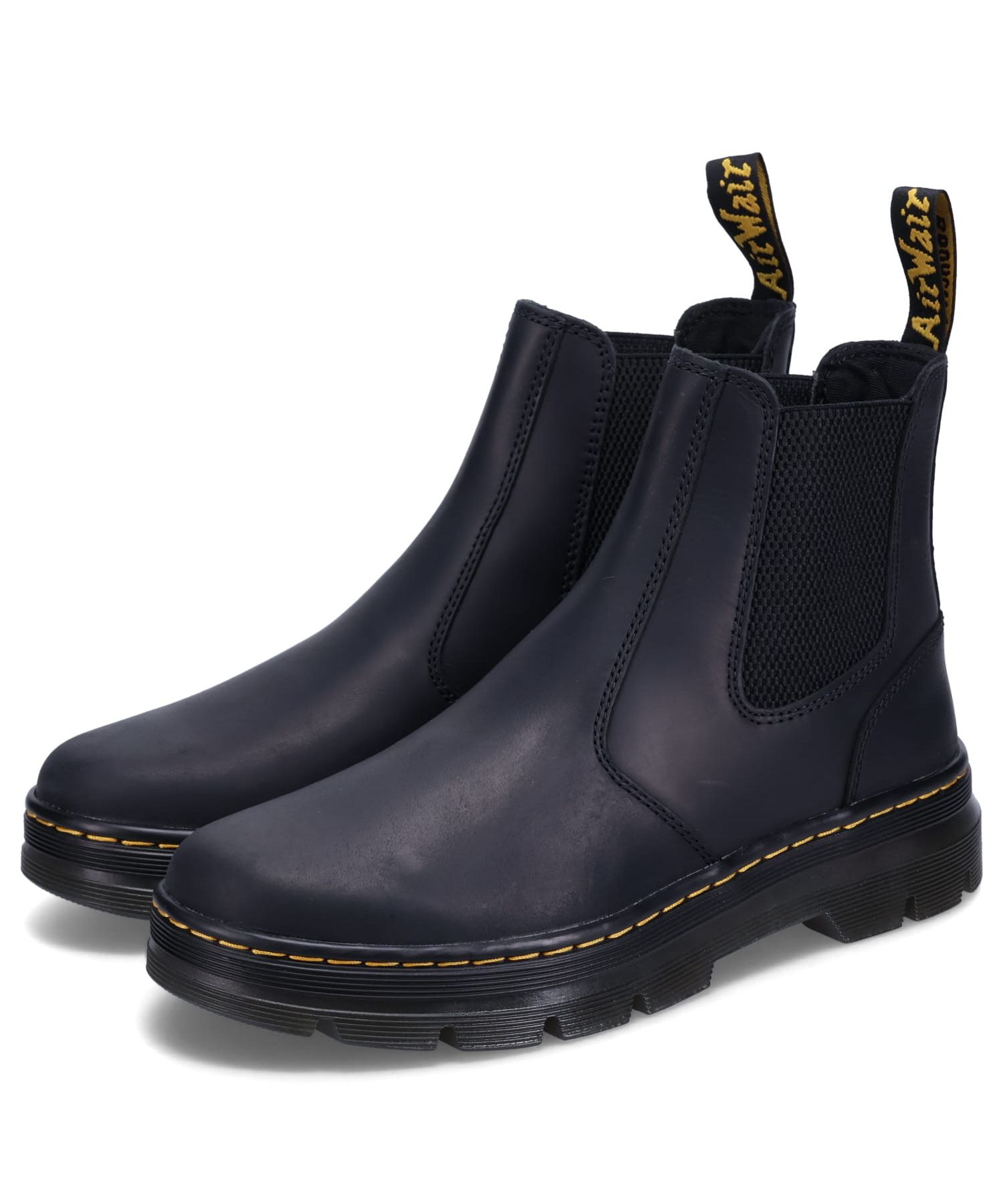 ドクターマーチン Dr.Martens チェルシー ブーツ サイドゴア メンズ レディース EMBURY CHELSEA BOOTS ブラック 黒  260020