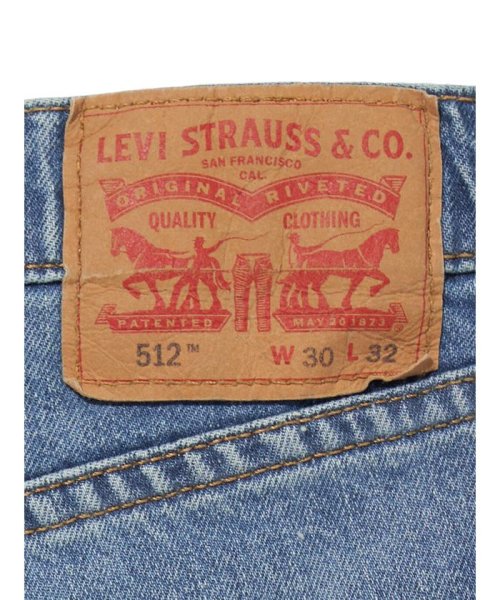 Levi's(リーバイス)/512（TM） スリムテーパードジーンズ ミディアムインディゴ STONEWASH/img12