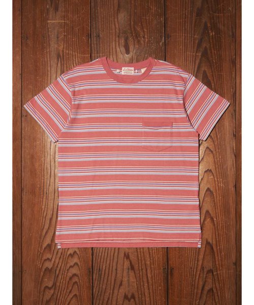 Levi's(リーバイス)/LEVI'S(R) VINTAGE CLOTHING 1940'S Tシャツ MARKET レッド STRIPE/img03