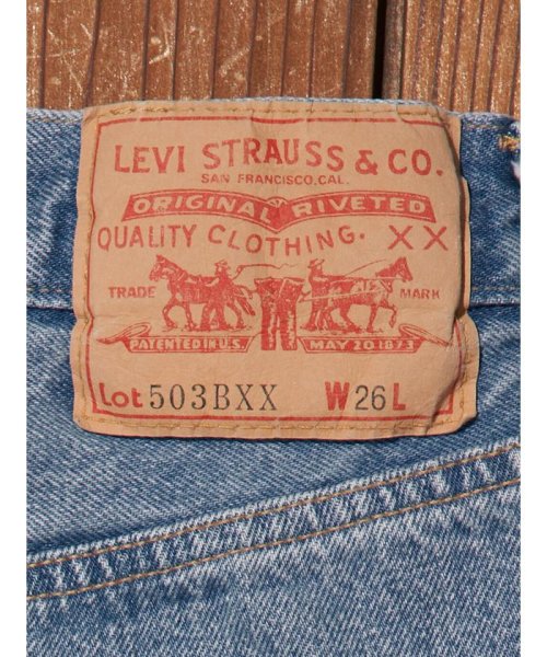 Levi's(リーバイス)/LEVI'S(R) VINTAGE CLOTHING 503B XX BAYSIDE インディゴ WORN IN/img12
