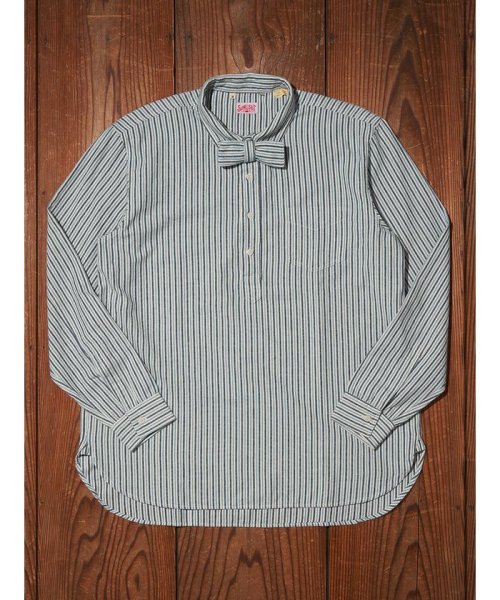 Levi's(リーバイス)/LEVI'S(R) VINTAGE CLOTHING ポップオーバー サンセットシャツ CLASSIC ブルー ECRU/img03