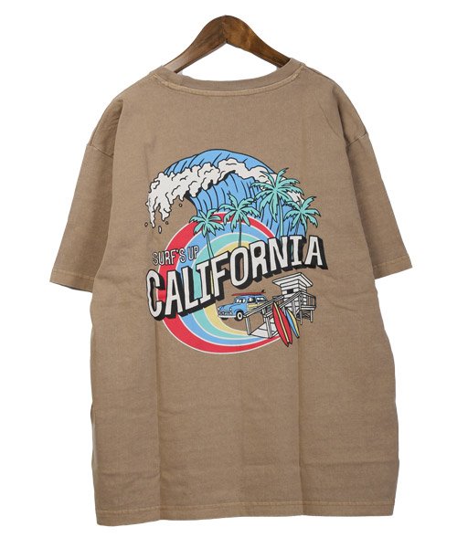 LUXSTYLE(ラグスタイル)/CaliforniaバックイラストプリントTシャツ/ Tシャツ メンズ 半袖 プリントTシャツ ロゴ イラスト サーフ/img07