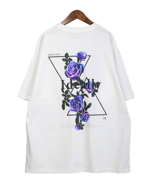LUXSTYLE(ラグスタイル)/フラワープリント半袖ビッグTシャツ/Tシャツ 半袖 半袖Tシャツ 花柄 フラワー バックプリント メンズ/img06