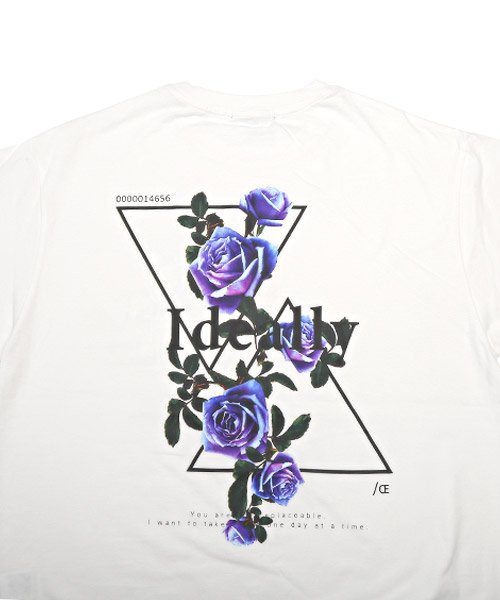 LUXSTYLE(ラグスタイル)/フラワープリント半袖ビッグTシャツ/Tシャツ 半袖 半袖Tシャツ 花柄 フラワー バックプリント メンズ/img14