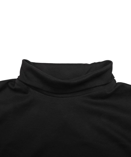 LUXSTYLE(ラグスタイル)/ネックレス付きタートルネック半袖Tシャツ/Tシャツ 半袖 半袖Tシャツ ネックレス タートルネック/img14