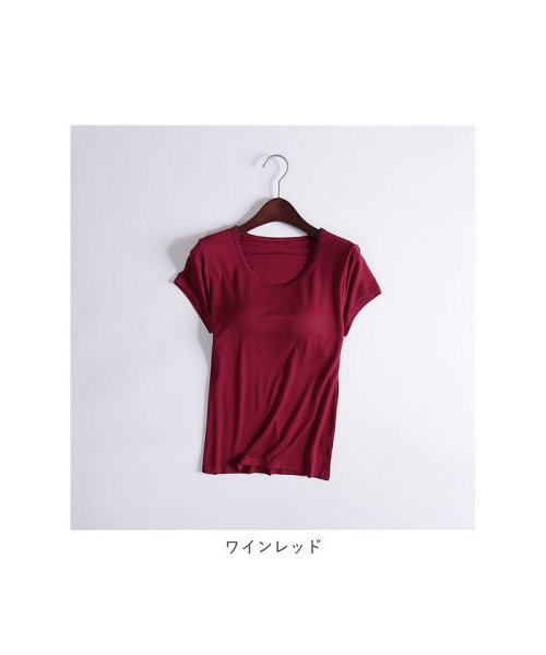 BACKYARD FAMILY(バックヤードファミリー)/Tシャツ ルームウェア カップ付 ヨガウェア tsy013/img17