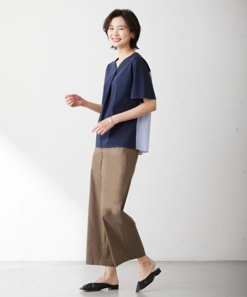 J.PRESS LADIES（LARGE SIZE）(J．プレス　レディス（大きいサイズ）)/【WEB限定カラーあり・吸水速乾・イージーケア】ブロッキングジャージー カットソー/img09