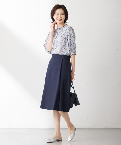 J.PRESS LADIES（LARGE SIZE）(J．プレス　レディス（大きいサイズ）)/【洗える】FLAXASAオックス スカート/img05