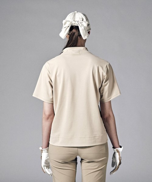 Munsingwear(マンシングウェア)/『STANDARD』Coolist D－Tecモックネック半袖シャツ(吸汗速乾/UV CUT(UPF50+)/放熱)/img03