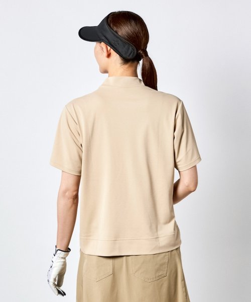 Munsingwear(マンシングウェア)/『STANDARD』Coolist D－Tecモックネック半袖シャツ(吸汗速乾/UV CUT(UPF50+)/放熱)/img08