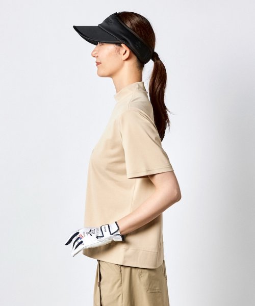 Munsingwear(マンシングウェア)/『STANDARD』Coolist D－Tecモックネック半袖シャツ(吸汗速乾/UV CUT(UPF50+)/放熱)/img09