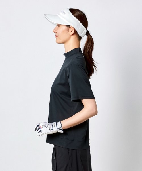 Munsingwear(マンシングウェア)/『STANDARD』Coolist D－Tecモックネック半袖シャツ(吸汗速乾/UV CUT(UPF50+)/放熱)/img12