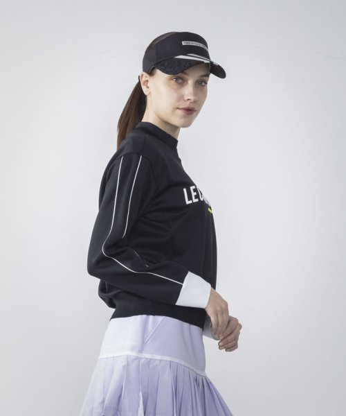 le coq sportif GOLF (ルコックスポルティフ（ゴルフ）)/【RIJOUME/リジューム】ショート丈プルオーバー (吸汗速乾/ストレッチ/UV CUT(UPF50+)/DESCENTE ECO/再生材)/img08